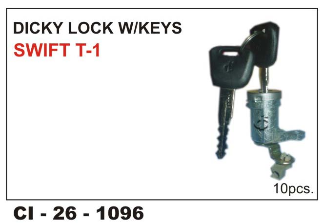 DICKEY LOCK W/KEYS SWIFT