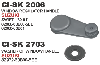 GREY WINDOW HANDLE SUZUKI SWIFT