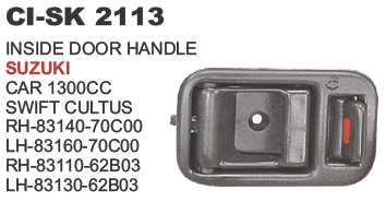 INSIDE DOOR HANDLE SUZUKI SWIFT CULTUS