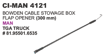 CABLE STOWAGE BOX FLAP OPENER (300 MM)