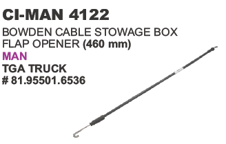 CABLE STOWAGE BOX FLAP OPENER (460 MM)