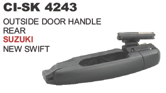OUTSIDE DOOR HANDLE REAR SUZUKI NEW SWIFT 2004