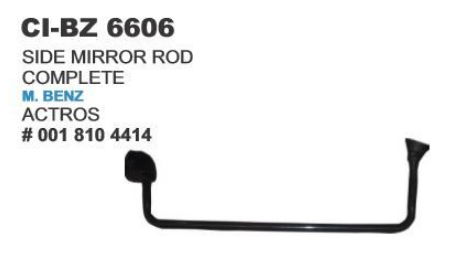 SIDE MIRROR ROD COMPLETE ACTROS