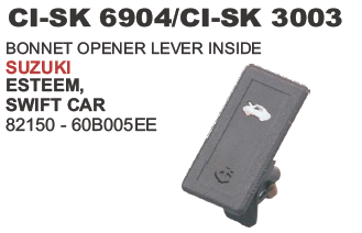 BONNET OPENER INSIDE SUZUKI ESTEEM SWIFT CAR